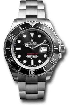 Rolex Sea-Dweller 43 Watch – Black Dial – 126600