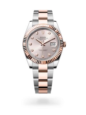 Rolex Datejust 41 watch: Oystersteel and Everose gold - m126331-0007