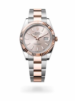 Rolex Datejust 41 watch: Oystersteel and Everose gold - m126331-0009