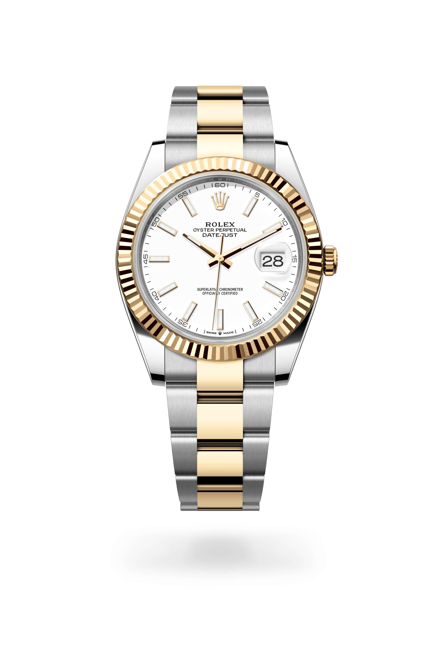 Rolex Datejust 41 watch: Oystersteel and yellow gold – m126333-0015
