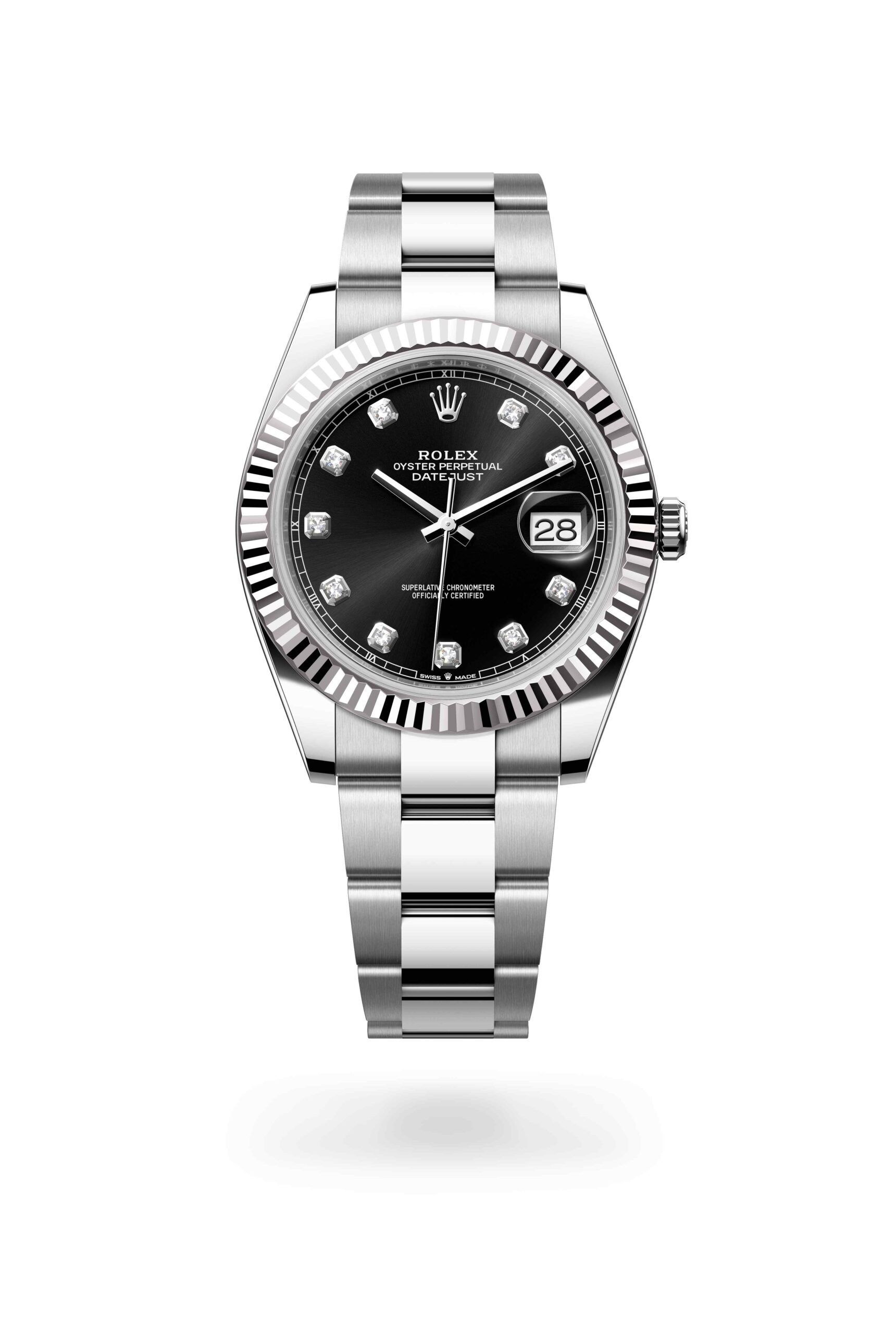 Rolex Datejust 41 watch: Oystersteel and white gold – m126334-0011
