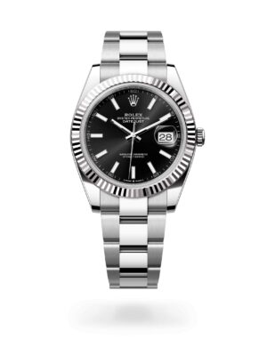 Rolex Datejust 41 watch: Oystersteel and white gold - m126334-0017