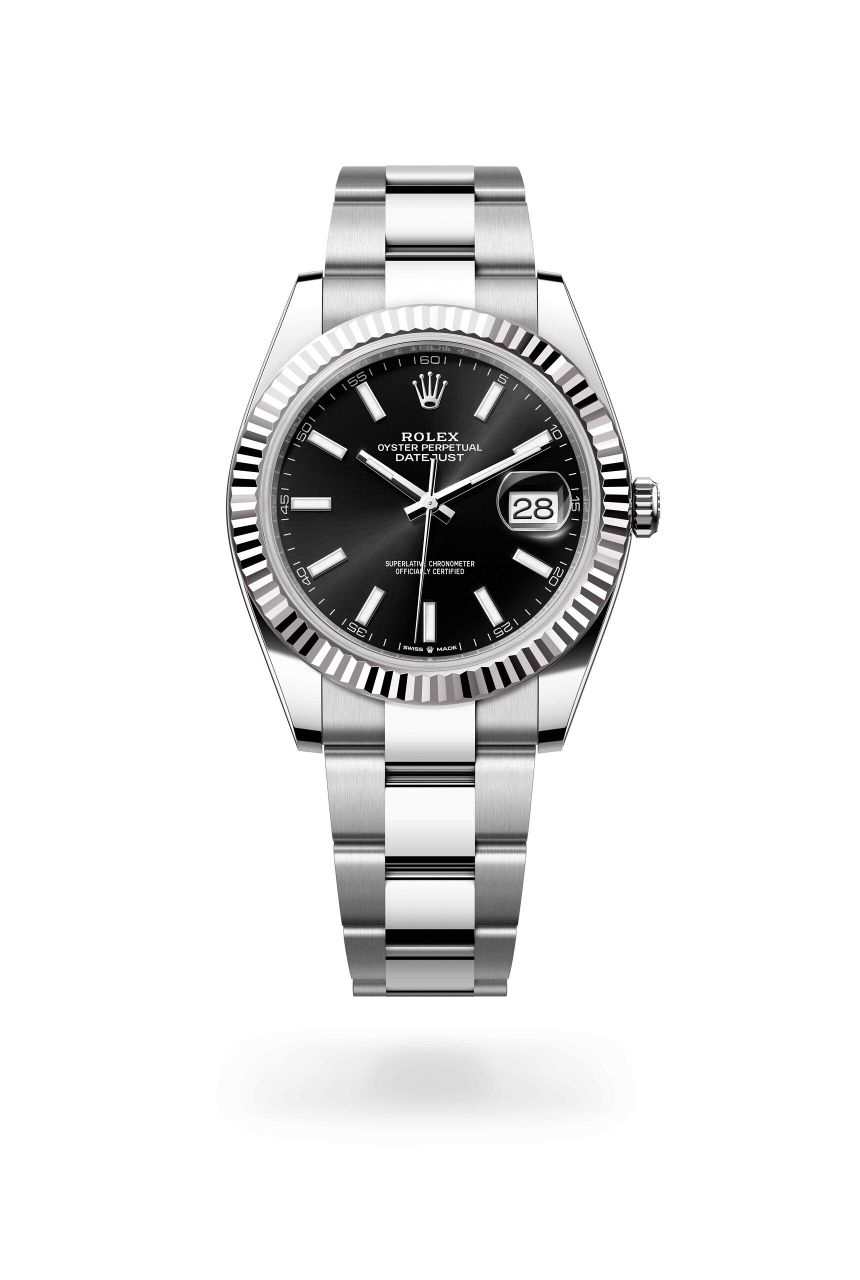 Rolex Datejust 41 watch: Oystersteel and white gold – m126334-0017