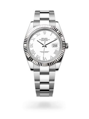 Rolex Datejust 41 watch: Oystersteel and white gold - m126334-0023