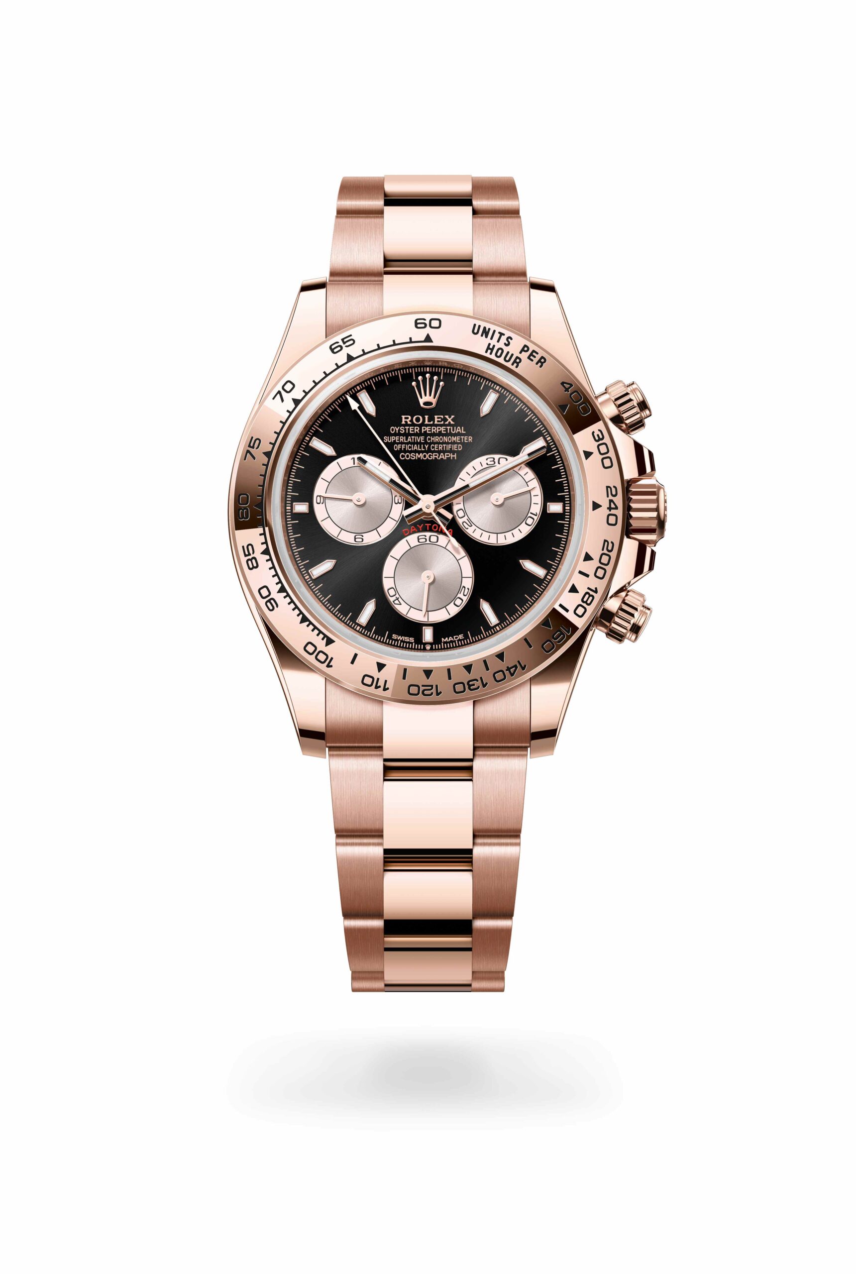 Rolex Cosmograph Daytona watch: 18 ct Everose gold – m126505-0001