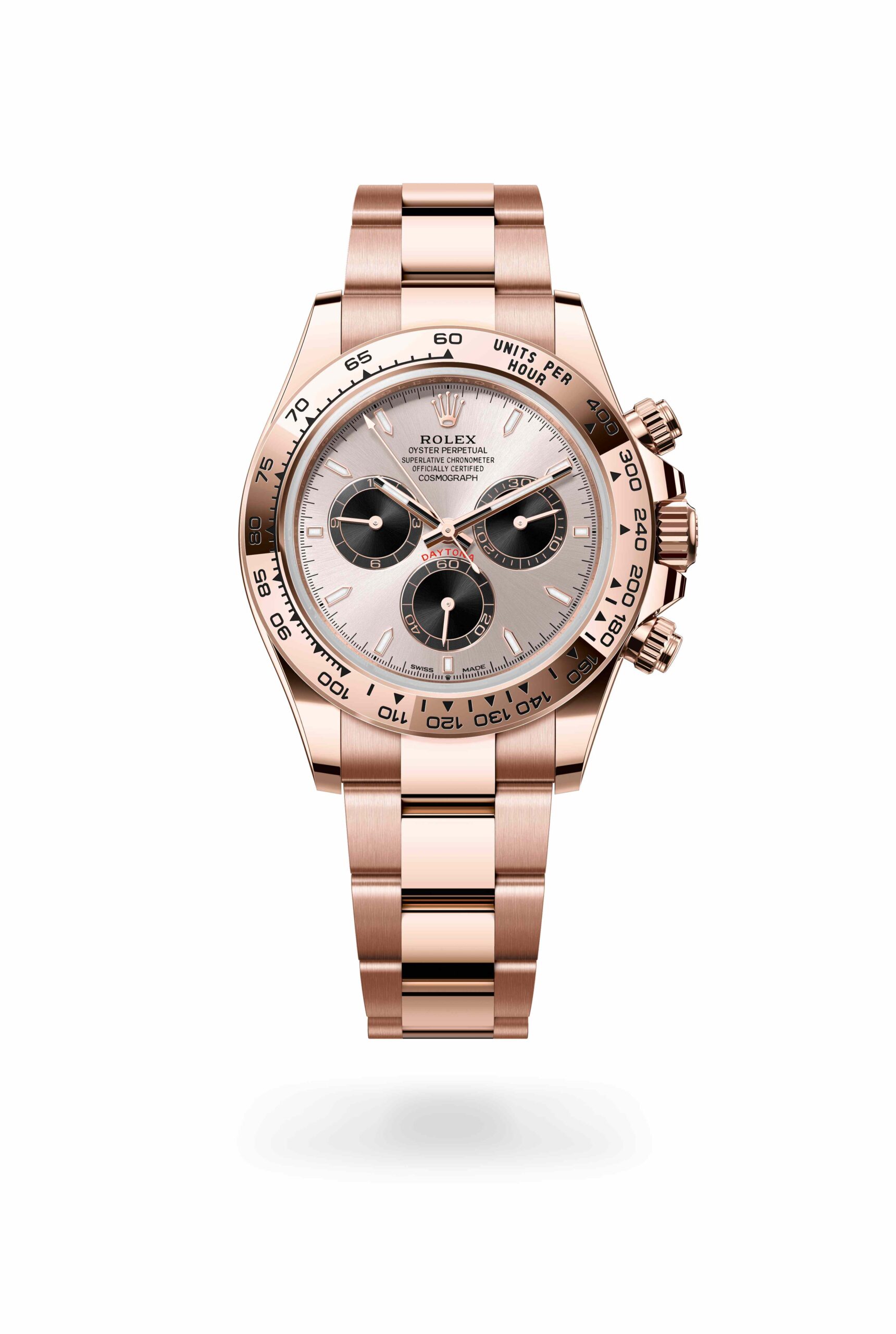 Rolex Cosmograph Daytona watch: 18 ct Everose gold – m126505-0003